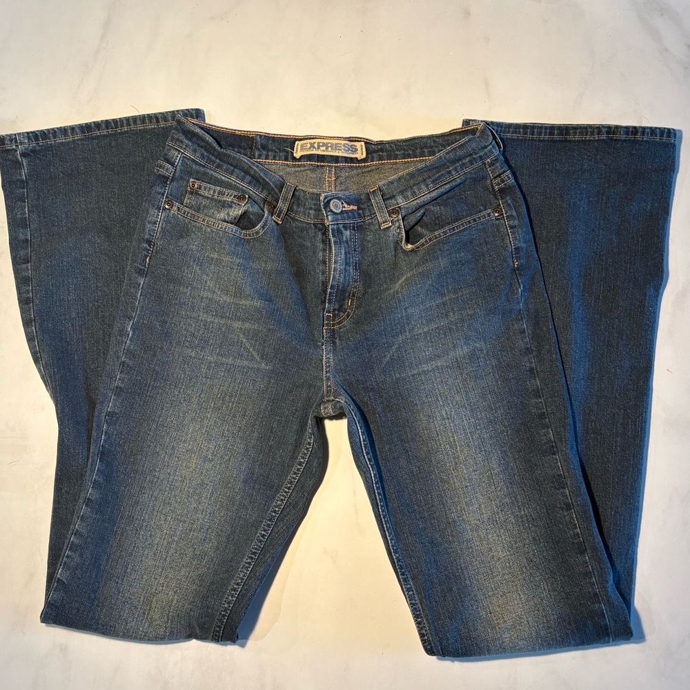 VINTAGE Express Riot Siren Bootcut Mid-Rise Jeans in Chelsea 8XL